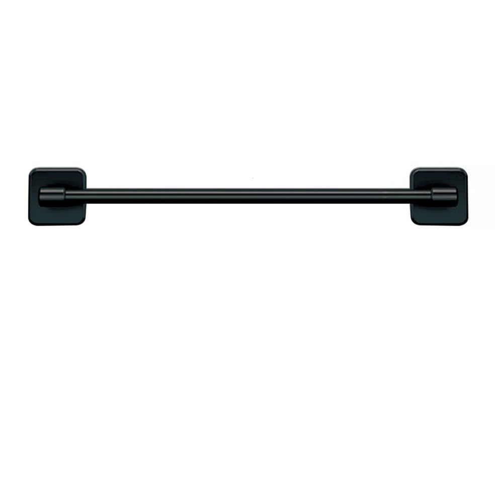 VVW&LIU Bathroom Towel Rack Punch Free Black White Grey Bath Towel Rack Self-Adhesive Towel Bar Bathroom Kitchen Hardware Accessories