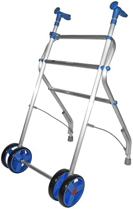 Forta AIR – Walker for the Elderly – Folding and Lightweight Walker Supports up to 100 kg – Height Adjustable – Easy Folding Walker for Indo...