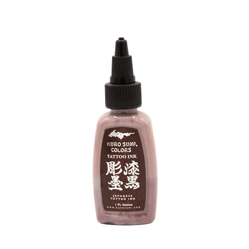 Kuro Sumi Japanese Tattoo Color Ink Pigments, Vegan Professional Tattooing Inks, Hiroshima Haze, 2 Ounce #TOP4