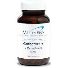 MethylPro Cofactors + L-Methylfolate 5 mg - Supports a Healthy Mindset - Vitamins B6, B12 & Magnesium - Active Folate for Methylation Support & Biochemical Reactions - 30 Servings - 30 Capsules