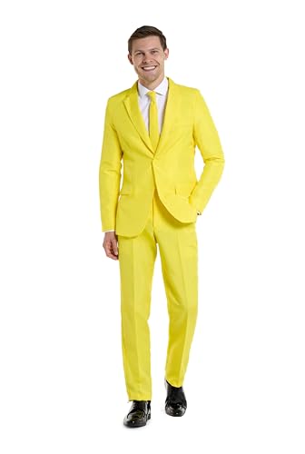 OFFSTREAM Herren Party Kostüm - 2 Stück Einfarbig Outfit für Halloween,...