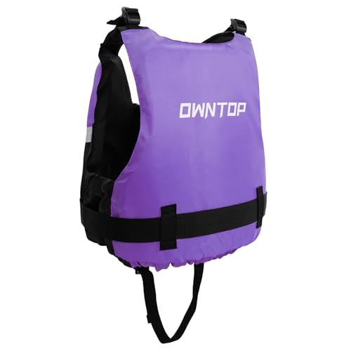 Image of Owntop Swim Jacket Kids Adults | Super-Thin & Lightweight | Comfortable Crotch Strap | Easy-to-spot Colors | Swimming Training, Kayak, Boating