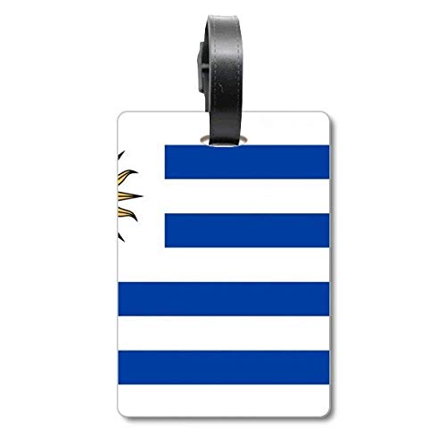 Étiquette bagage drapeau Uruguay pour identification voyage