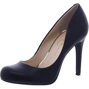 Jessica Simpson Women’s Calie Round Toe Classic Heels Pumps Shoes