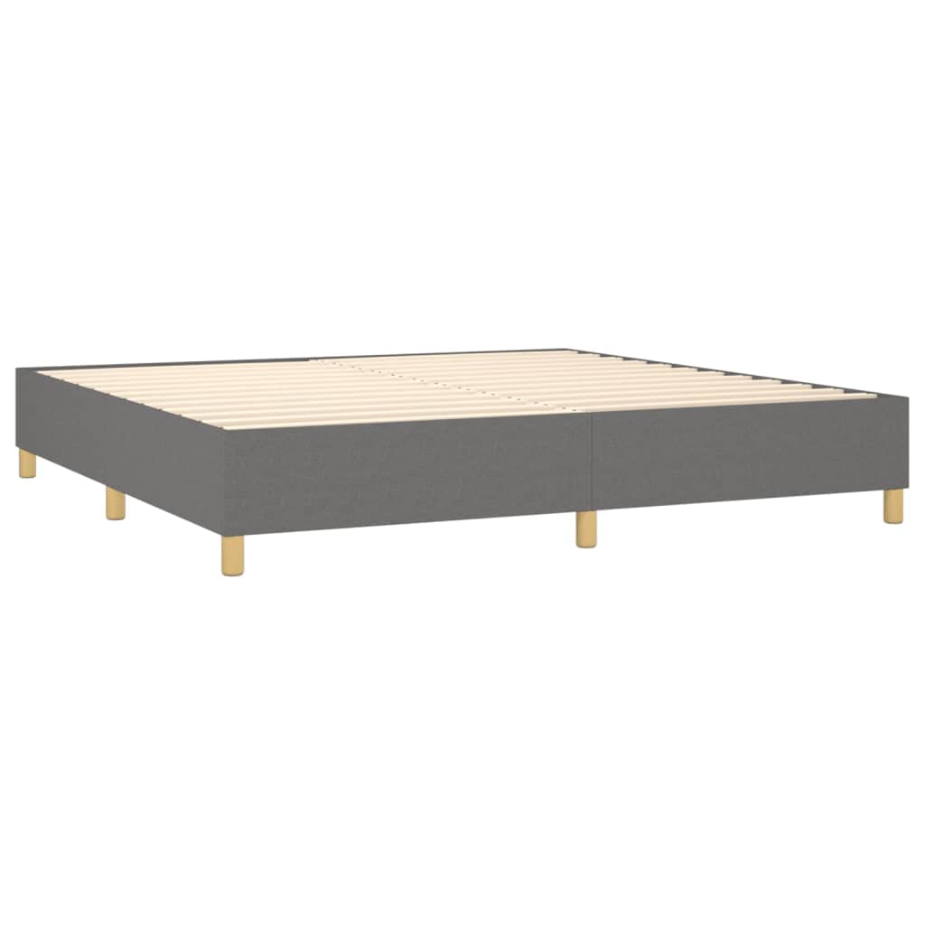 Cama con somier con colchón, 200 x 200 cm, tela textil, colchón para dormitorio, hotel, habitación de invitados