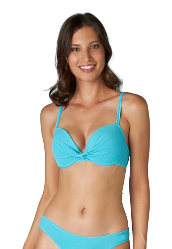 Soutien-Gorge Push-up avec Armatures Lovable Plain Lurex Bikini pour Femme