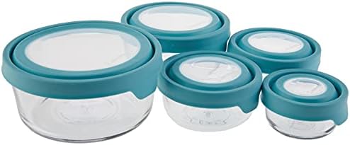 Anchor Hocking TrueSeal Glass Food Storage Containers with Airtig...
