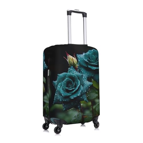 rose made of water Print Luggage Cover Suitcase Protector Anti-scratch Fits 18-32 Inch Trolley Case3