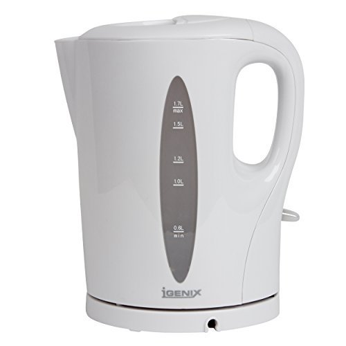 Igenix IG7270 Cordless Jug Kettle 2,200 W - 1.7 L, White by Igenix Cover