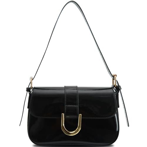 Image of Small Shoulder Bag for women,Crossbody Purses,Leather Tote Handbag Clutch Hobo Purse,with Zipper Closure for Women
