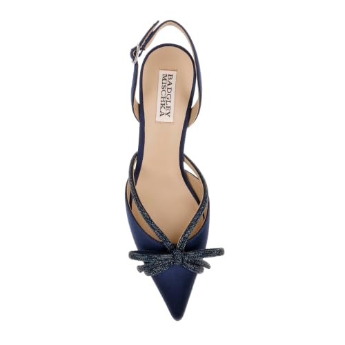 Image of Badgley Mischka Women's Angelina Slingback Kitten Heels