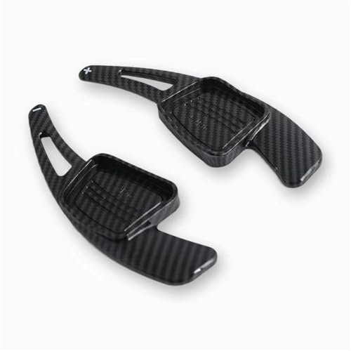Compatible with A4 A5 A3 S3 2017-2020 シフター パドルシフトエクステンション ステアリングホイールシフト パドルシフターに対応 パドルシフト エクステンション(Carbon Fiber black)