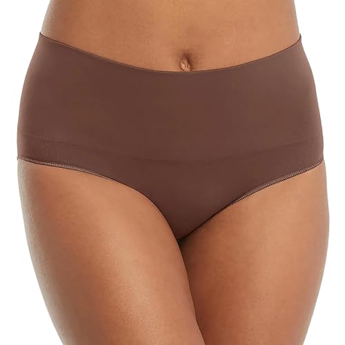 Image of SPANX SPANXshape Everyday Shaping Brief - Core Control Shapewear Underwear - Invisible Under Clothes - Seamless Design