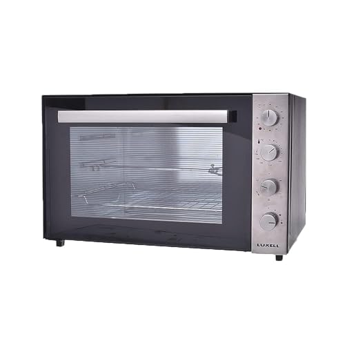 Luxell Forno a convezione da 70 litri con grill e ventilatore, 2000 Watt, nero 9345