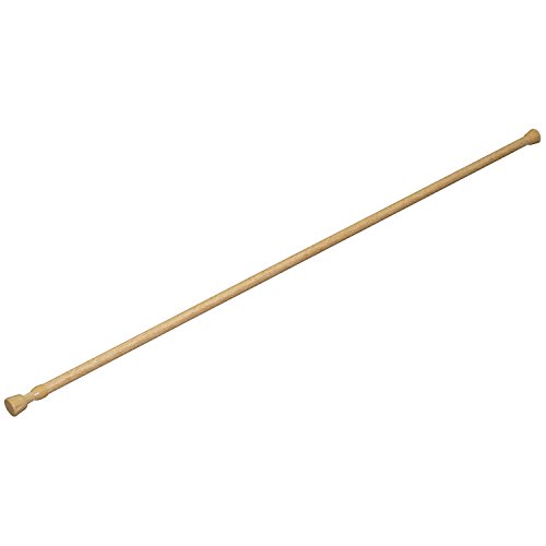 平安伸銅工業 つっぱり棒 ばね式強力タイプスリムL 木目 幅110~190cm 耐荷重8~2kg パイプ直径1.6cm NSM-7