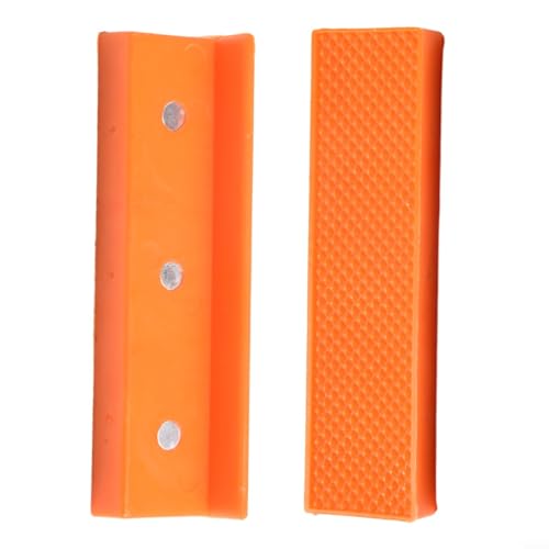 Bench Vice Jaw for Pads,2PCS 4/6 Inch Magnetic Soft Pad Jaw Rubber Replacement for Metal Vise Bench Machine Tools(4inch)