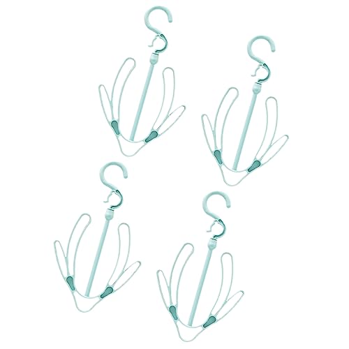 Cabilock 4Pcs Moveable Shoes Drying Rack Shoes Hanger for Efficient Drying Lightweight Design for Boots and Sneakers for Balcony and Indoor Use