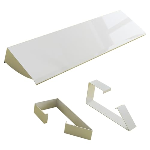 Cubierta de radiador para habitaciones infantiles estante protector de aluminio blanco 2