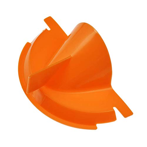 Yorten Funil de enchimento de óleo primário de plástico de carcaça de motocicleta compatível com mod