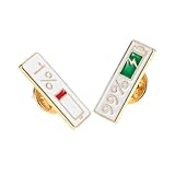 YARNOW 2 pièces Broche Épingle Badge Indicateur Électricité Design Japonais Charmant p...