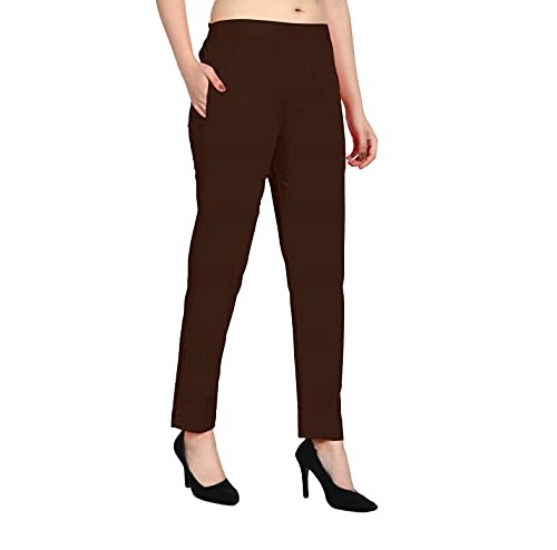 Image of SriSaras Women's Premium Cotton Trousers /Pants