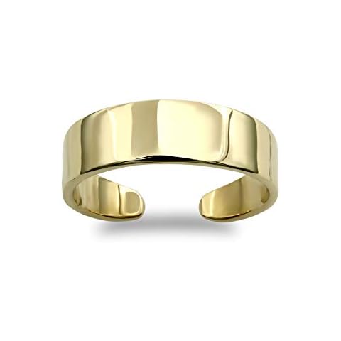 Jewelco London 9ct Yellow Gold Toe Ring Cover