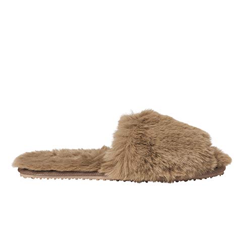 Twelve AM Womens So Good Fluffy Slippers Product Details