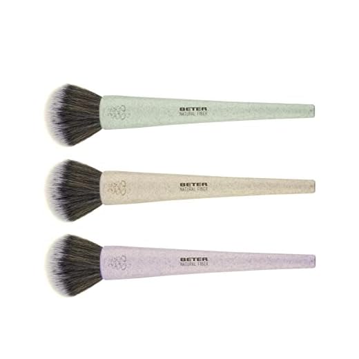brochas de beter Beter Natural Fiber Brocha Maqui.Polvo Pelo Sintetico W-6 700 g