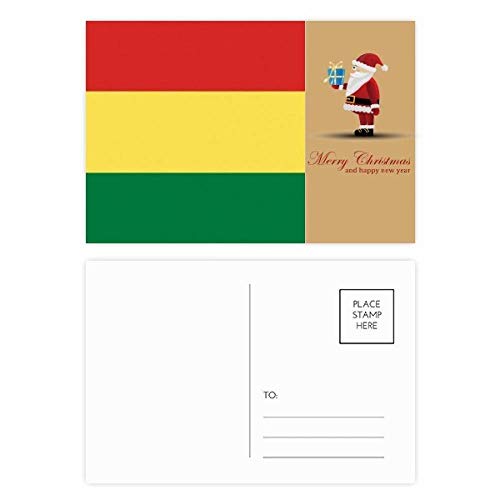 Cartes postales drapeau Bolivie : lot de 20 pour vos correspondances