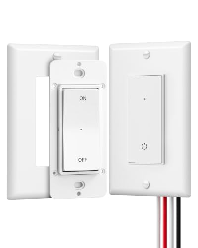 Image of DEWENWILS Wireless Light Switch and Receiver Kit, in Wall Switchs