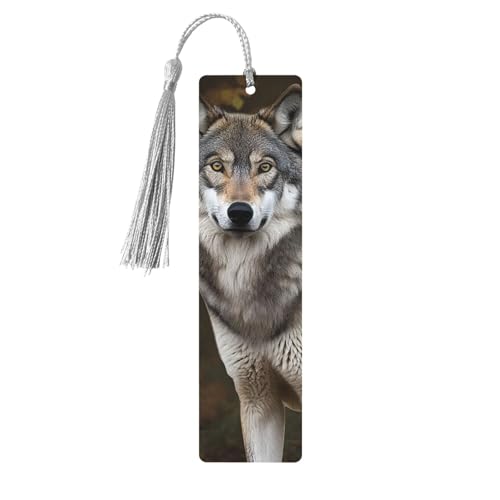Wild Wild Gray Wolf Wood ������ �j�����p �p�[�\�i���C�Y �ؐ����� �u�b�N�}�[�N �^�b�Z���t���y���_���g �u�b�N�}�[�N �u�b�N���D�� �a�����v���[���g �w�� ���t �M�t�g