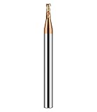 1pc HRC55 2-Flauto In Acciaio Al Tungsteno Carburo Punto Decimale Rivestimento Nano Fondo Piatto Fresa CNC Fresatura Meccanica Cutter strumenti