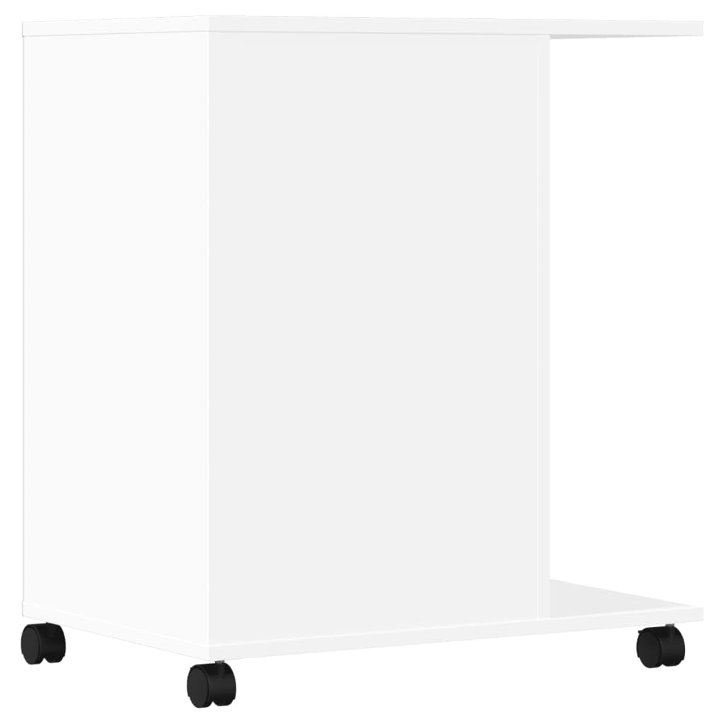 Supporto per stampante con ruote, carrello per ufficio, 60 x 40 x