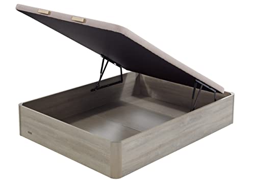 Flex Canapé Abatible Madera 25 Gris 90X190