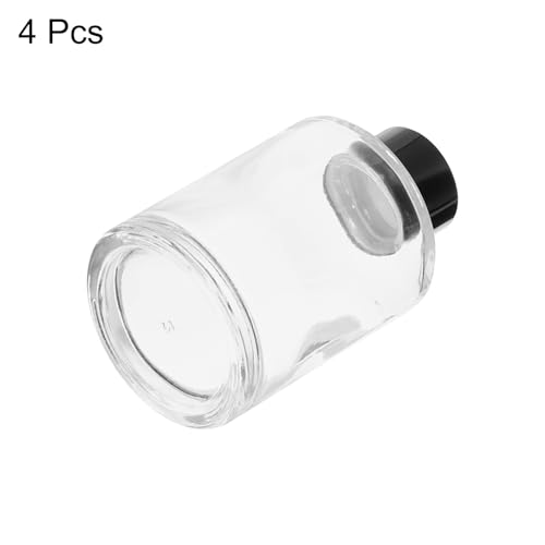 Set 4 botellas difusoras de vidrio 80ml para aromaterapia miniatura 3