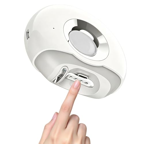 Coupe-ongles électrique portable à 2 vitesses pour un soin précis