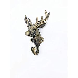 Setof2castironheavydutyrusticvintagefinishdeerheaddecorativekeycoattowelwallhookvintagemetalwallmounteddecorativewallhangernatureloversgiftideadeerhead Urban Country Home Decor Set of 2 cast iron heavy duty rustic vintage finish deer head decorative key coat towel wall hook vintage metal wall mounted decorative wall hanger nature lovers gift idea deer head urban country home decor