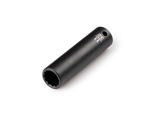 Image of TEKTON 1 /4 Inch Drive x 11 /32 Inch Deep 12-Point Impact Socket | SID03209