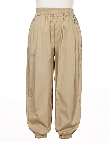 Boys Pull-On Cargo Jogger Pants Elastic Waist Casual Trousers Sports Joggers Hip Hop Jazz Dancewear Activewear3