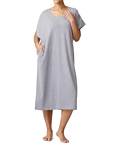 Chemise de nuit femme HUE à manches courtes pour dormir au frais