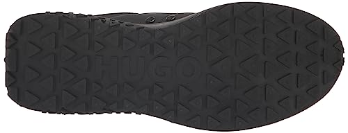 Image of HUGO Mens Running Style Mix Material Sneakers