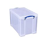 Really Useful Box Aufbewahrungsbox 24 Liter, transparent