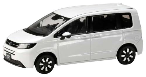 Honda Fit 1/43 platine blanc perle : voiture miniature de collection de haute précision