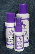 Generic Purple Emu AEA Certified Fully Refined Emu Oil 4oz. Bottle Good for a Wide Array of Applications, Off White