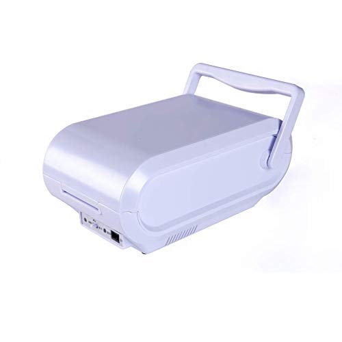 12v Elektro Kleiner Kühlschrank,Tragbar Kompakt Getränkekühlschrank,Geringer Energieverbrauch 4 Dose Bierlagerung Autokühlschrank,Dual-use A