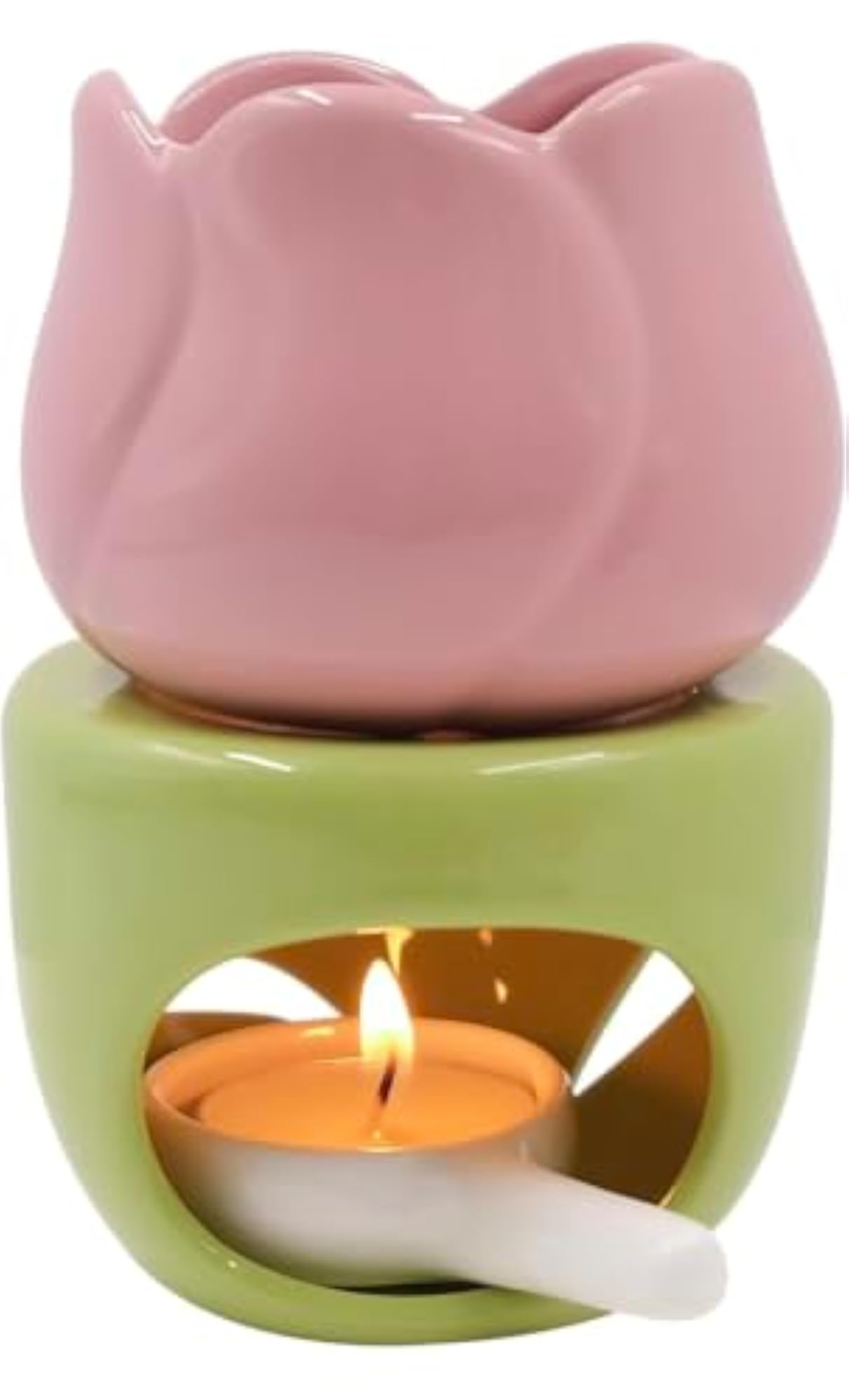 Large Ceramic Oil Burner, Aromatherapy Diffuser and Wax Warmer