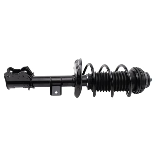Image of TRQ Front and Rear Complete Strut Assembly & Shock Absorber Kit Complete Strut & Coil Spring Assembly for 2012-2017 Fiat 500