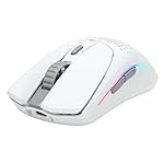 Glorious Gaming Model O 2 Wireless Gaming Mouse - Hybrid 2.4GHz & Bluetooth Wireless, 68g Superlight, Long Battery Life, 26k BAMF 2.0 Sensor, RGB, Ambidextrous, 6 Buttons, PTFE Feet - White - Image 3