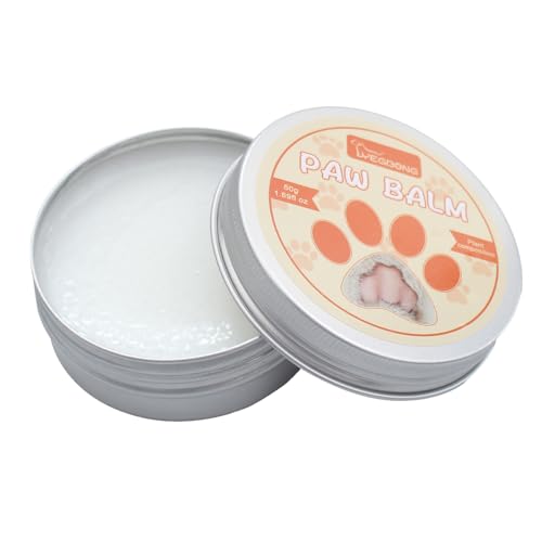 LIBAIDZ 1 Pcs Pfotenbalsam Hund 50 g,Pfotenschutz Hund Sommer und Winter,Pfotenbalsam für Hunde,Pfotenpflege für Hundepfoten und Katzen,Pfotenbalsam Nasenbalsam,Hunde Pflege Pfotencreme