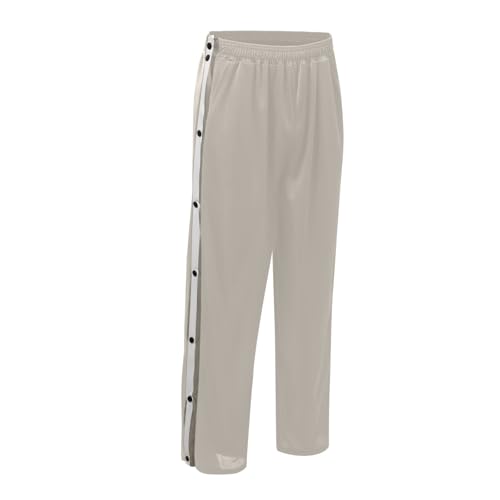 Pantalones de chándal con botones laterales en tejido premium cómodo 5